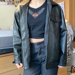 PRINCESS POLLY leather jacket!